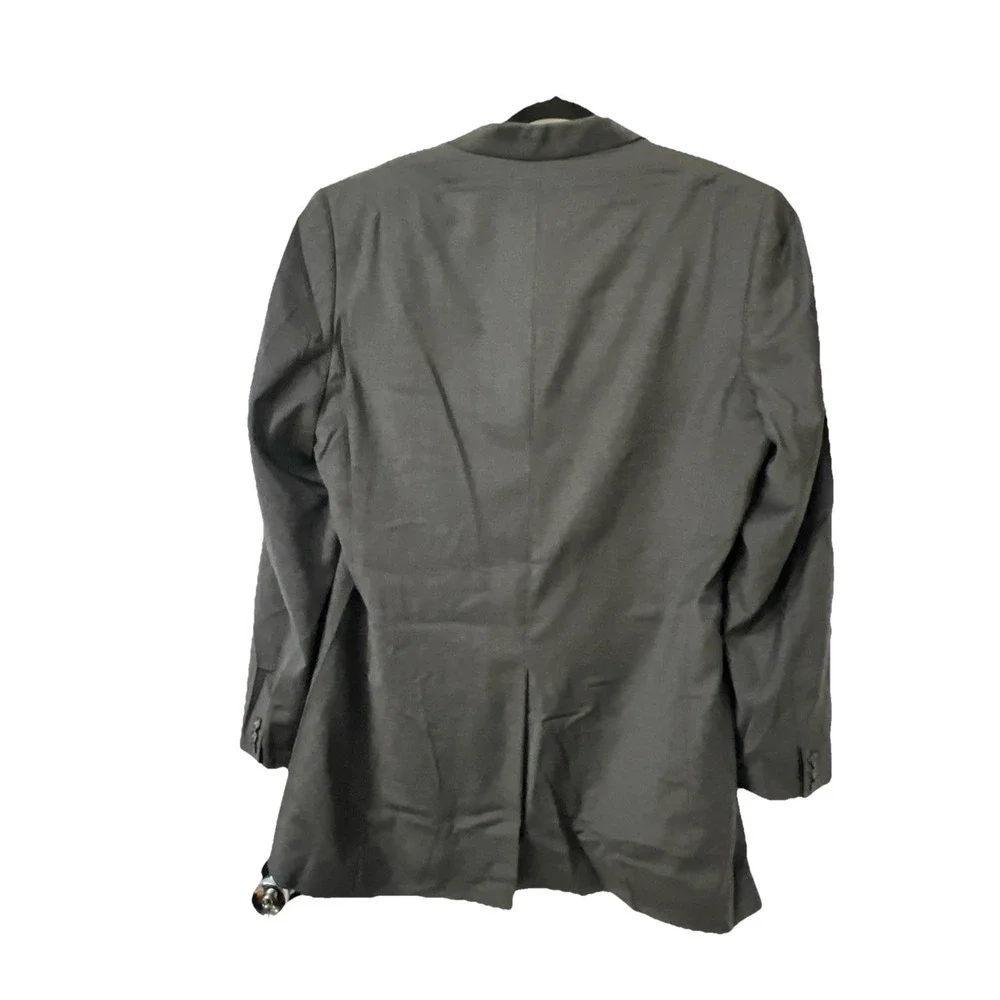 Banana Republic 42L‎ Modern Fit Sport Coat Wool Dark Gray Three Button Vented